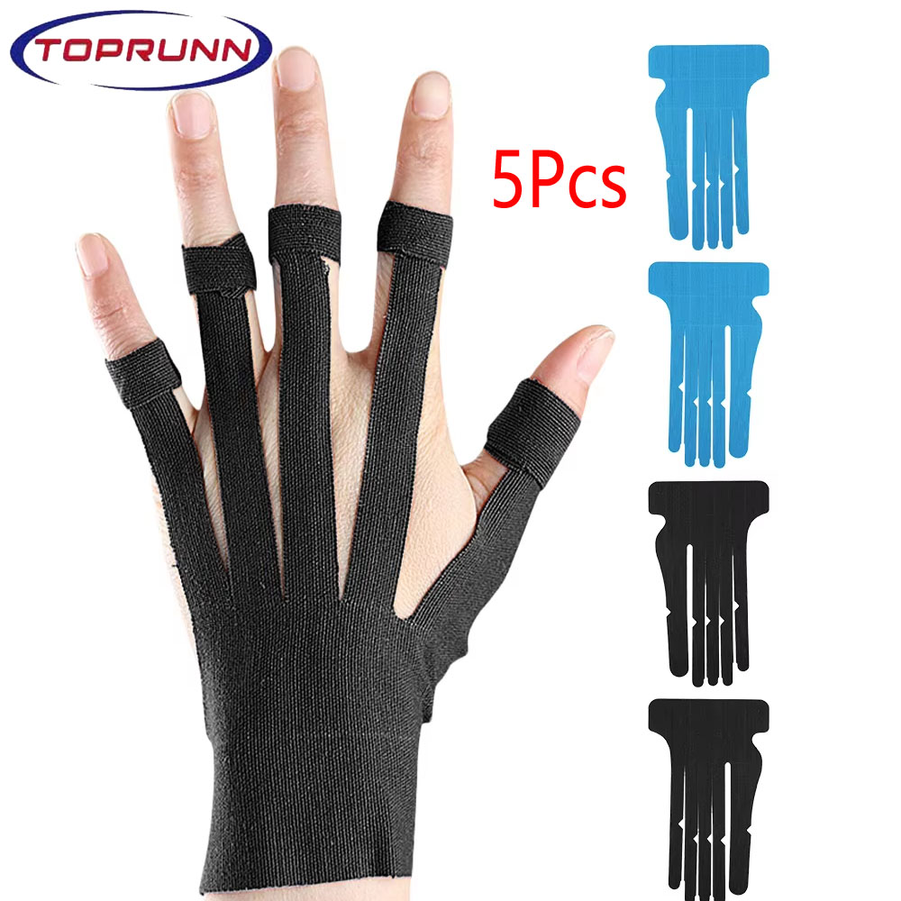 5 قطع من شريط علم الحركة مسبق  - مراجعة Finger Tape Athletic وسعره