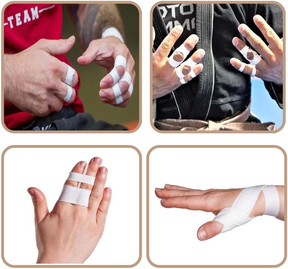 3/6 قطعة شريط الاصبع 0.5in شري - مراجعة Finger Tape Athletic وسعره