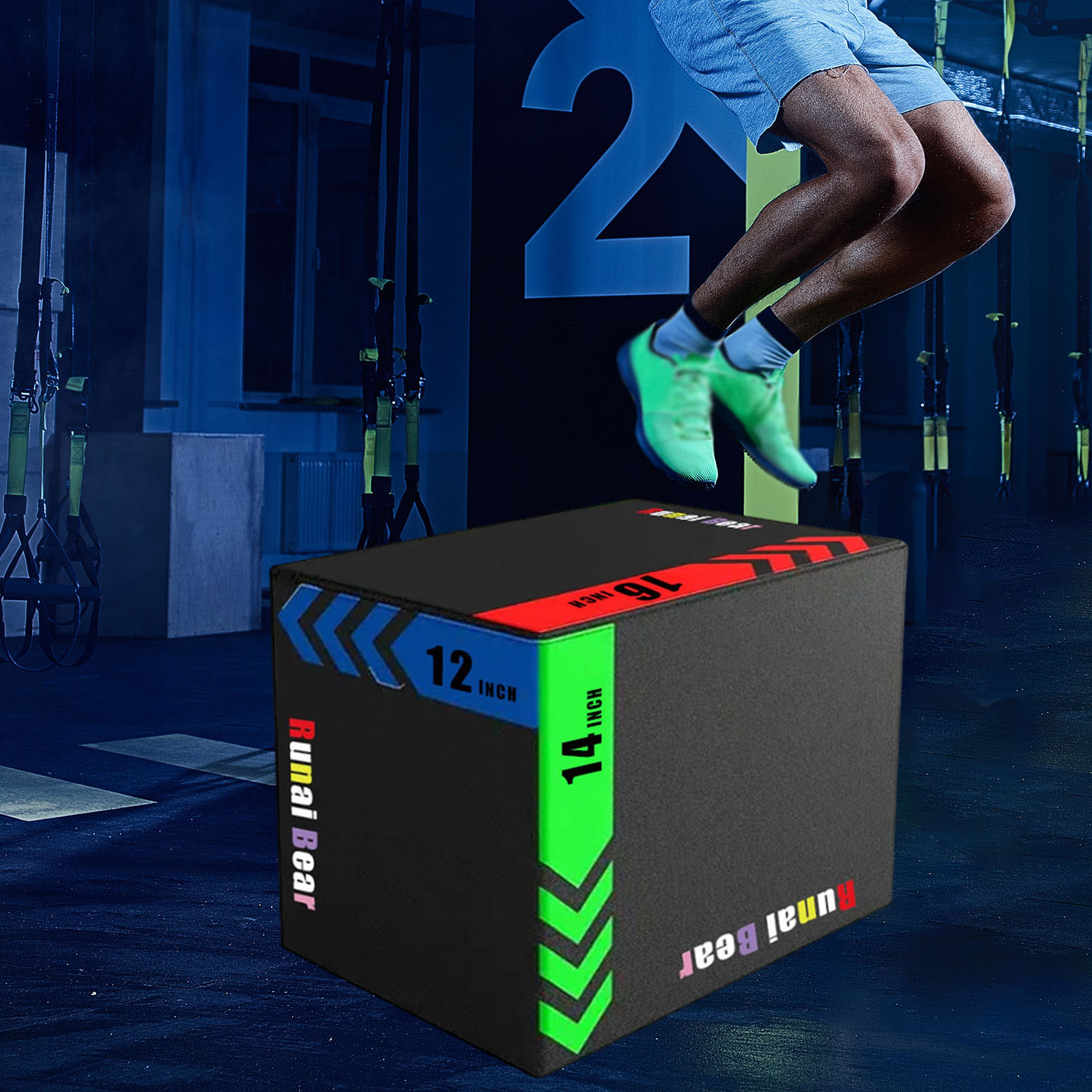 صندوق قفز محمول للتمارين الريا - مراجعة Box Jump Plyo وسعره