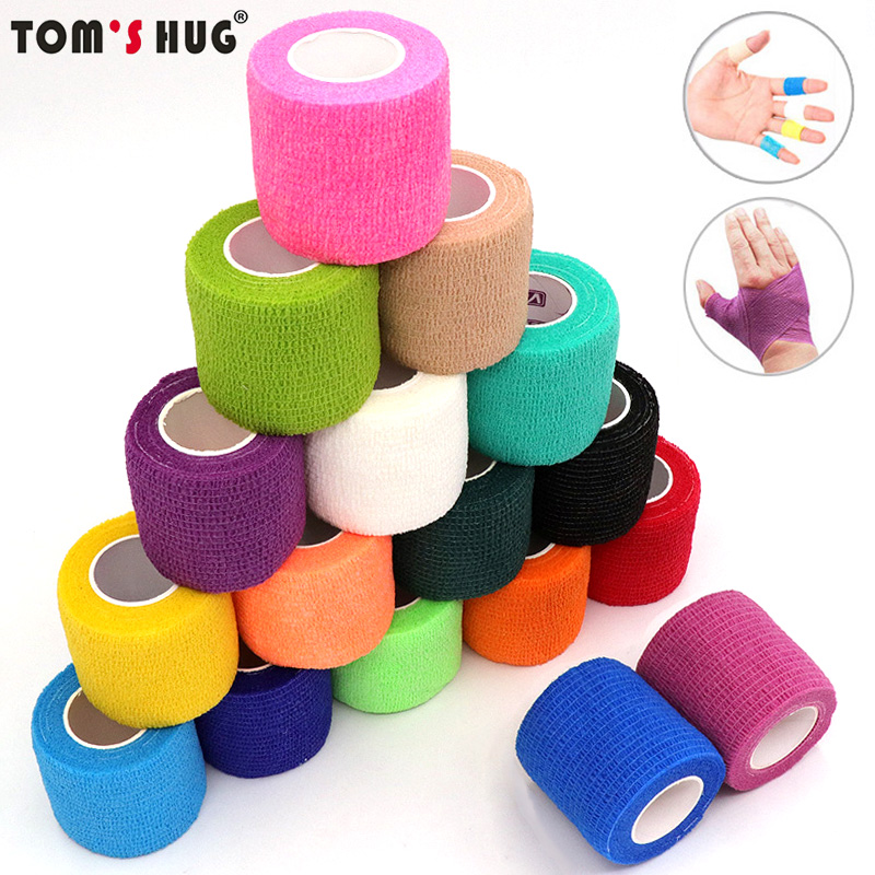 6 قطع من شريط لاصق مرن ملون بط - مراجعة Finger Tape Athletic وسعره